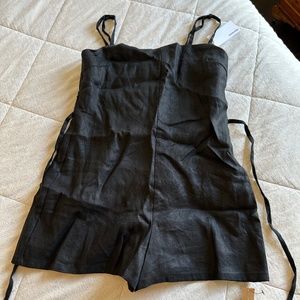 Reformation Harper Linen Romper